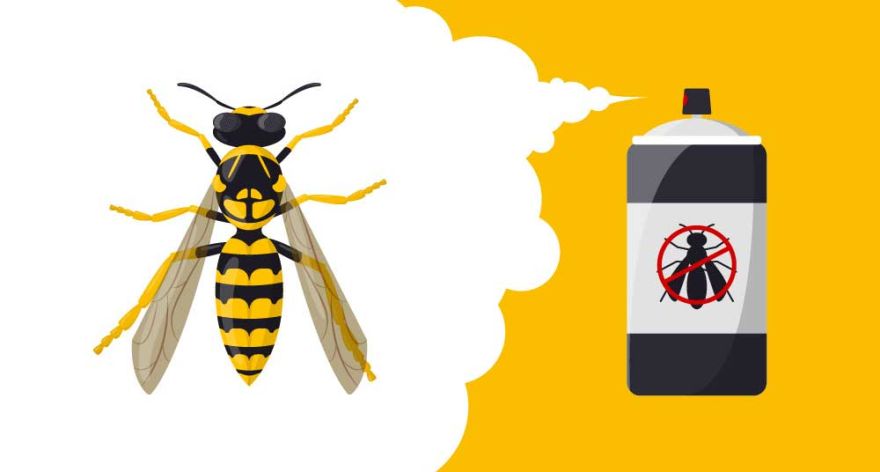 Wasp Repellent Aerosol Insect Repellent Banner